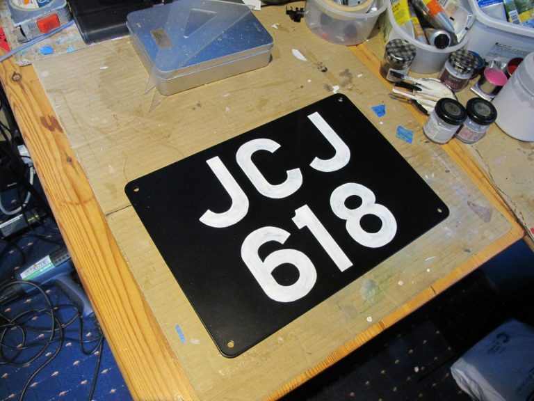 JCJ show plate completed